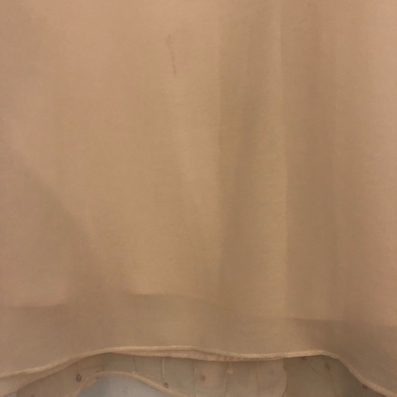 Boutique Cream Swing Dress with Rainbow Sequins π - Picture 7 of 7